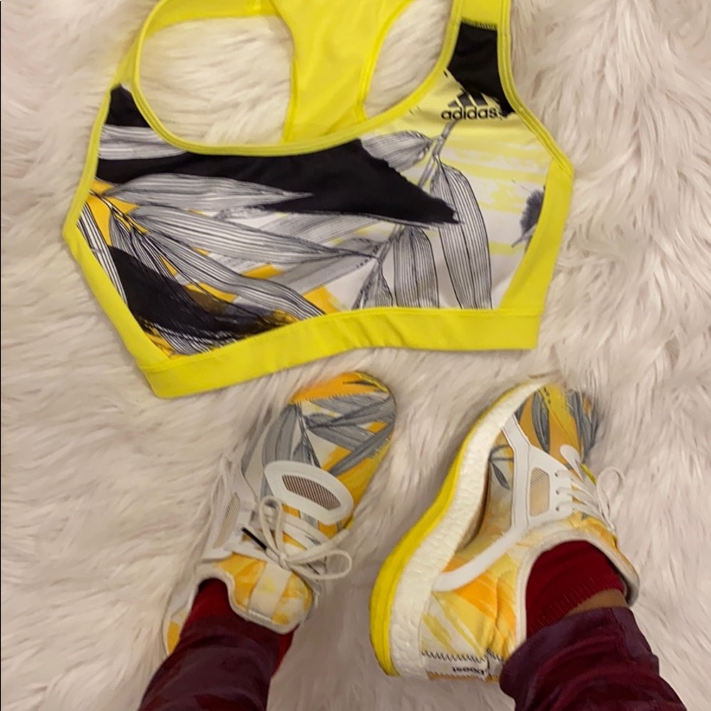 Adidas Pure Boost 7 with Bra SZ XS
